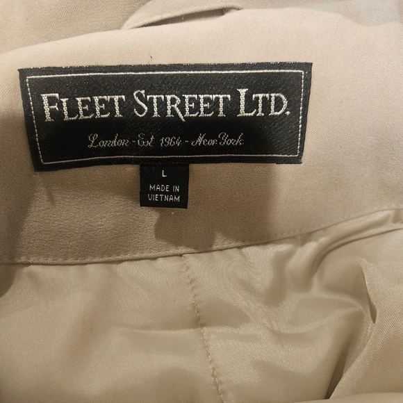 Women's Fleet Street LTD. Beige Faux Fur Hooded Jacket Size L - Picture 2 of 11